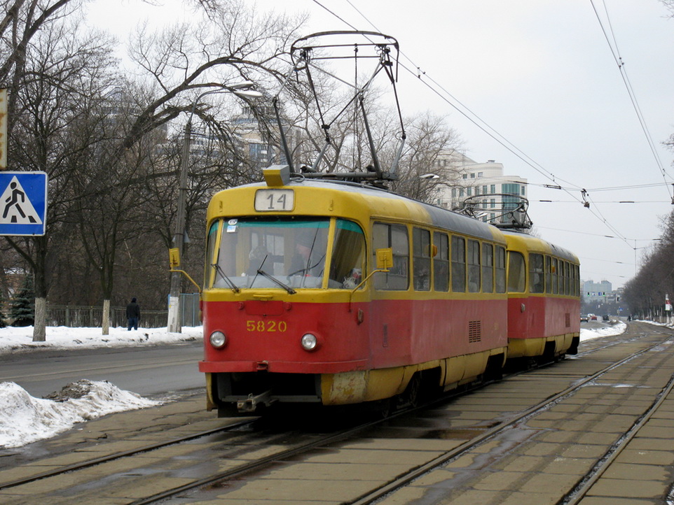Kyiv, Tatra T3SU № 5820