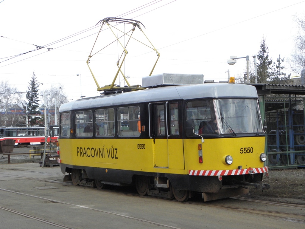Прага, Tatra T3M № 5550