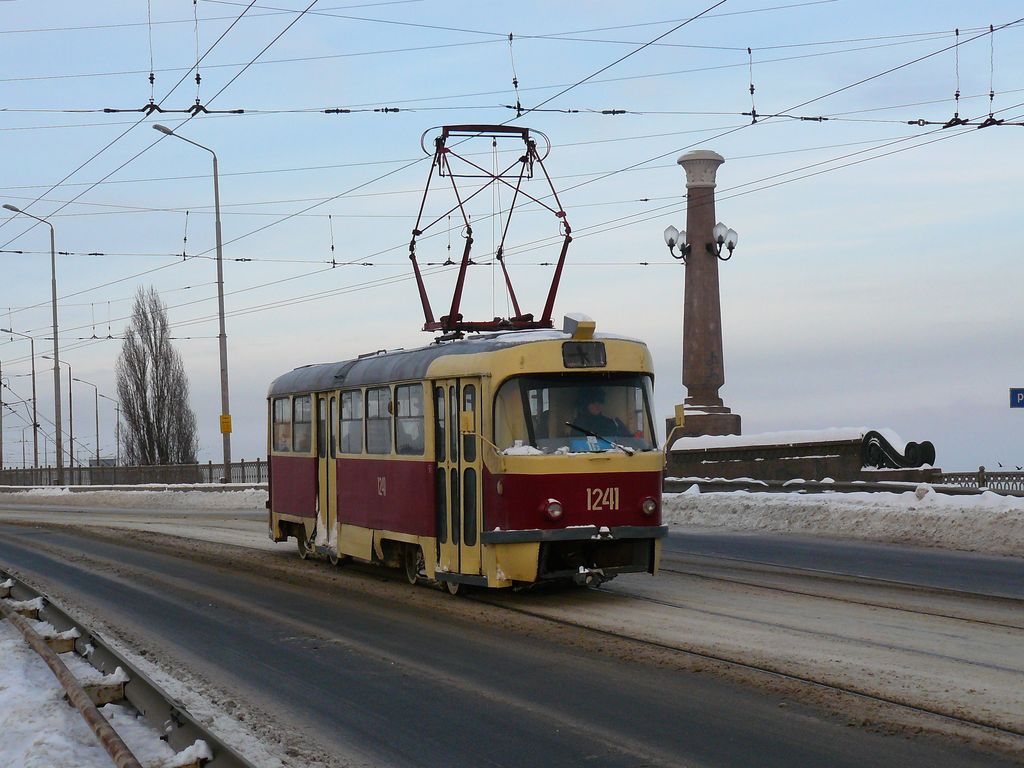 Днепр, Tatra T3SU № 1241