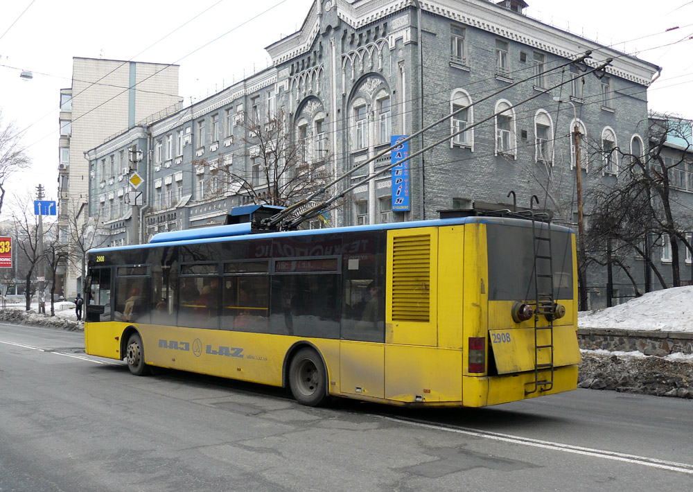 Kyiv, LAZ E183D1 № 2908