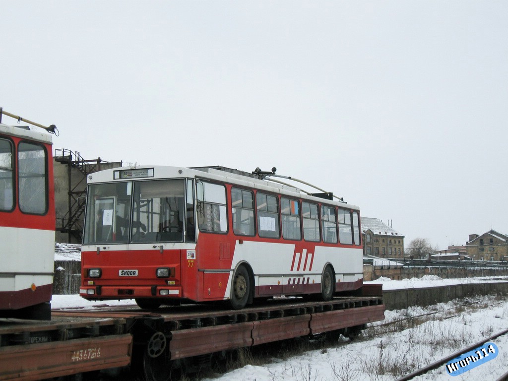 Ровно, Škoda 14Tr08/6 № 151; Ровно — Прибытие троллейбусов Škoda 14Tr08/6 из Прешова
