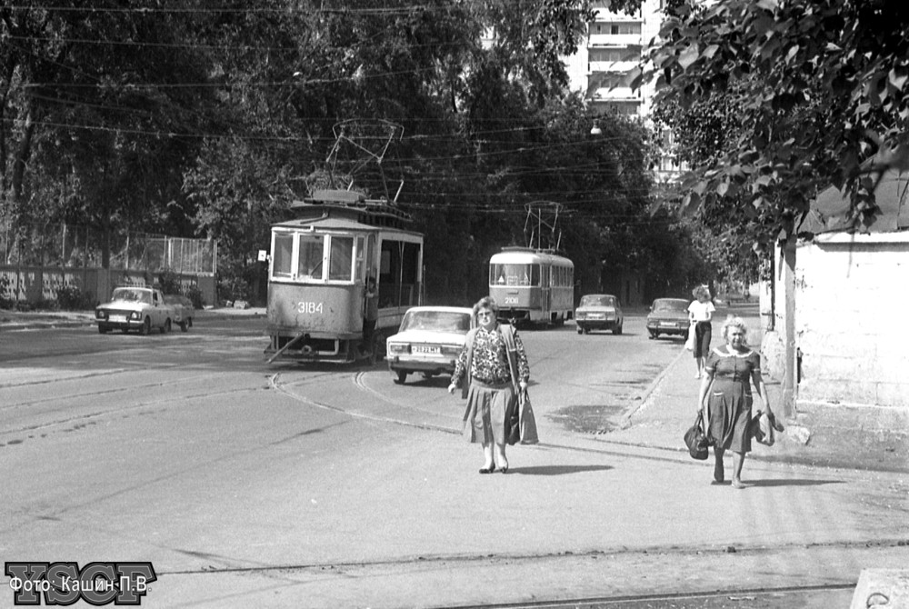 Moskva, F* № 3184; Moskva — Historical photos — Tramway and Trolleybus (1946-1991)