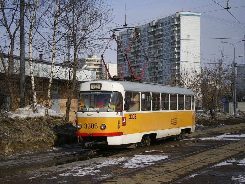 Maskava, Tatra T3SU № 3306