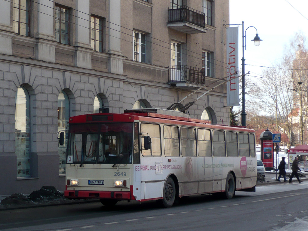 Вильнюс, Škoda 14Tr13/6 № 2649