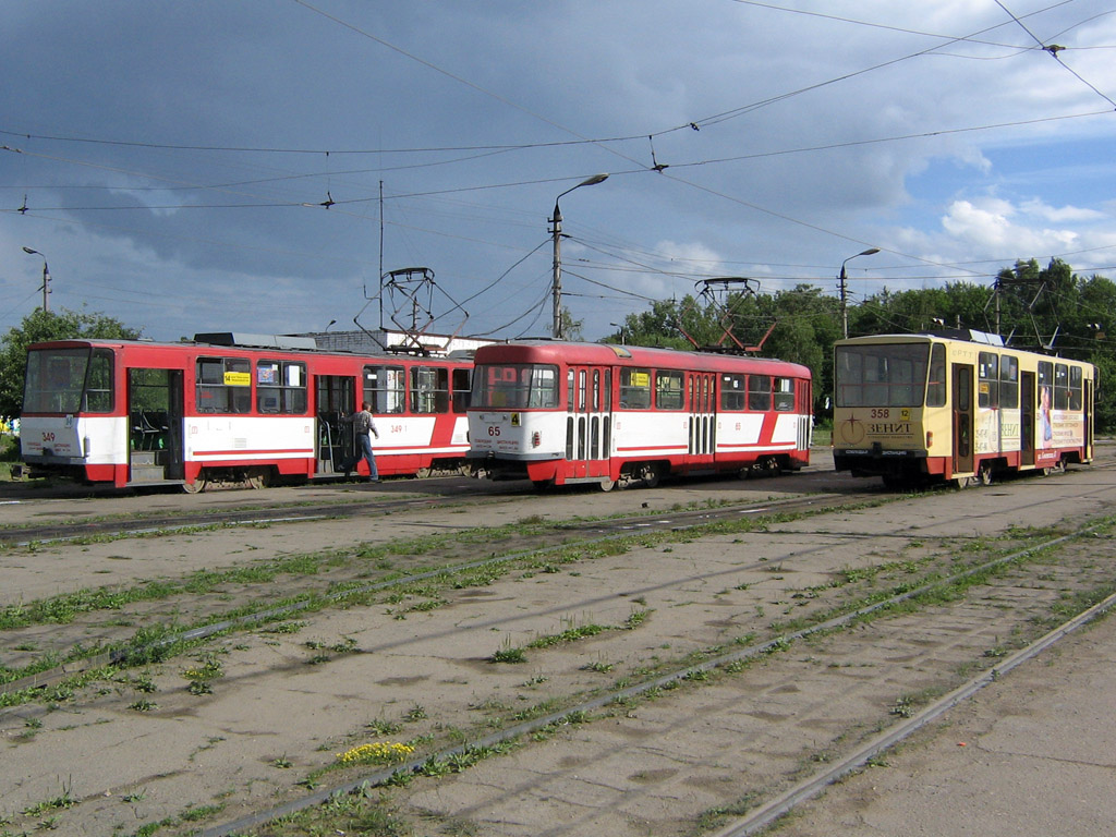 Тула, Tatra T6B5SU № 358; Тула, Tatra T3SU № 65; Тула — Линейные станции и кольца