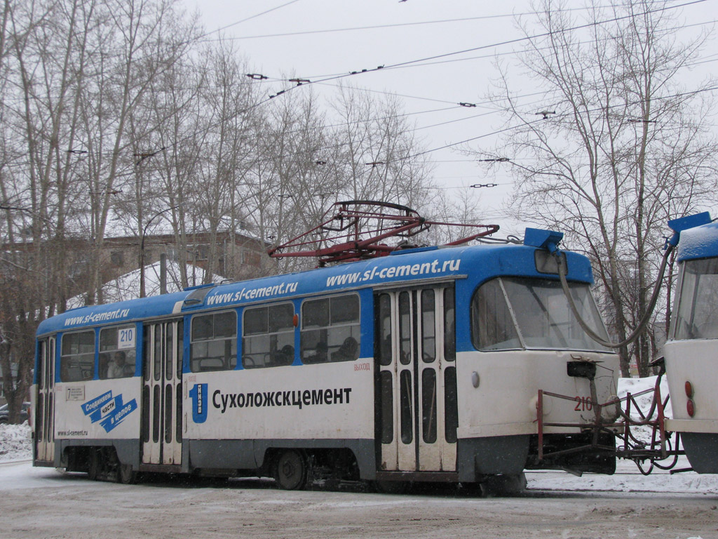 Yekaterinburg, Tatra T3SU № 210