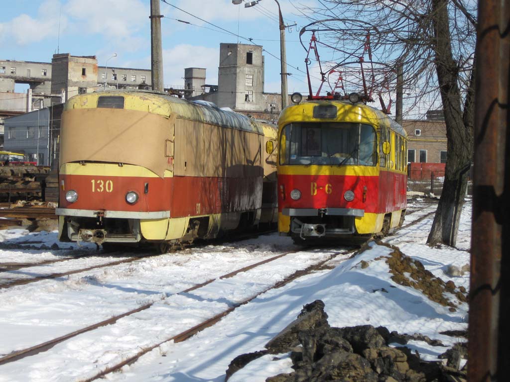 Винница, Tatra T4SU № В-6; Винница, Tatra T4SU № 130