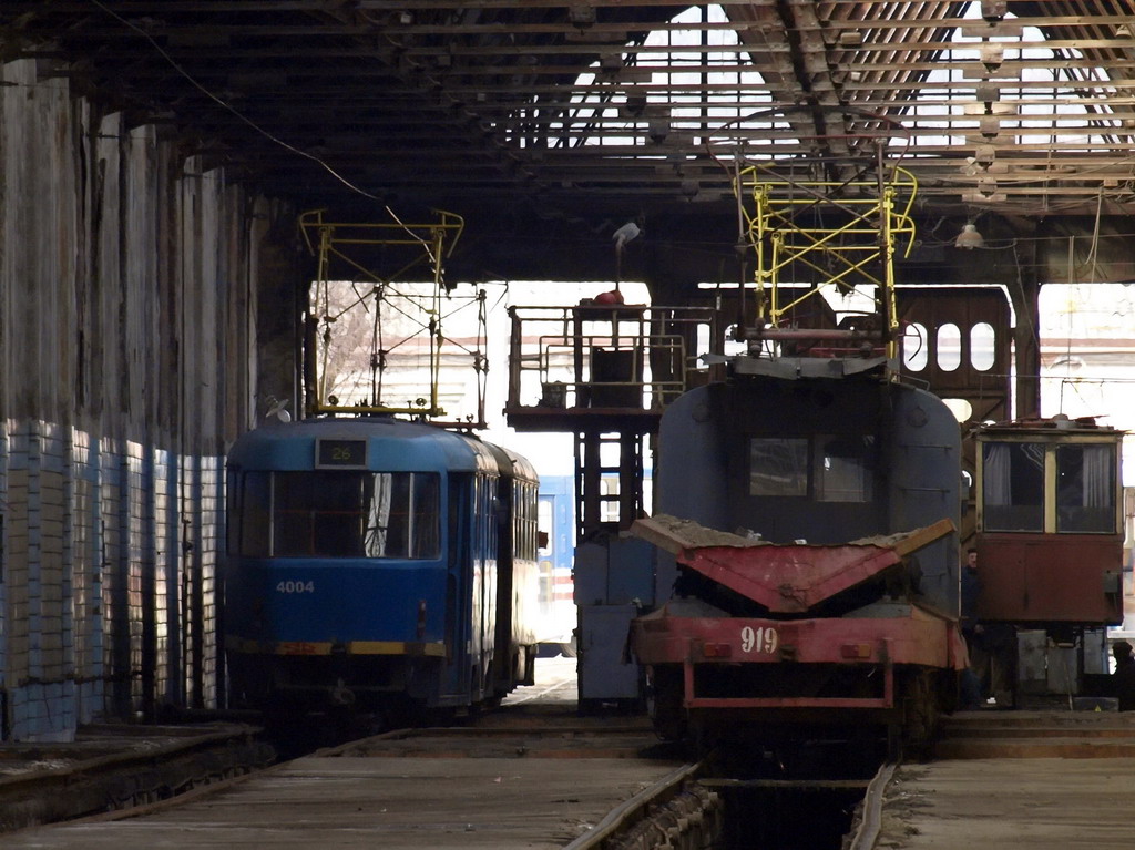 Odesa, MTV-82 # 919; Odesa — Tramway Depot #1 & ORZET