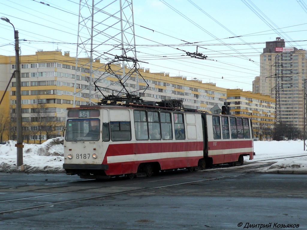 Санкт-Петербург, ЛВС-86К № 8187
