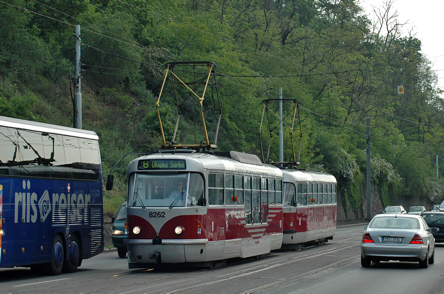 Prague, Tatra T3R.PLF N°. 8262
