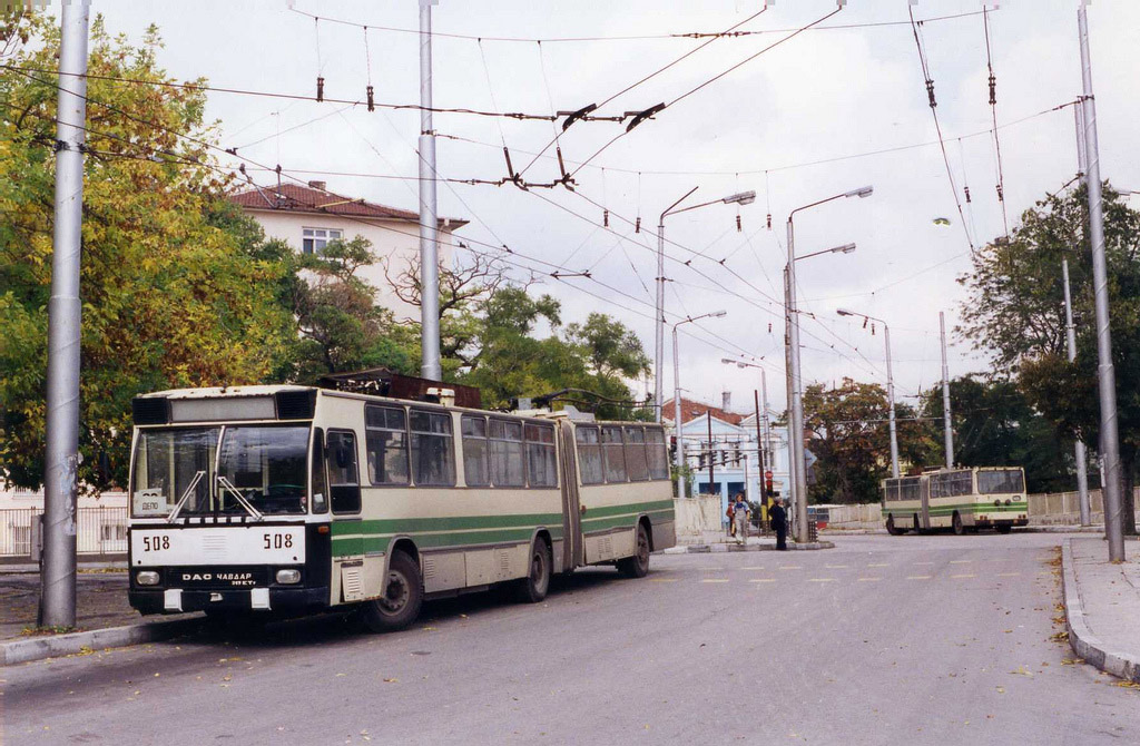 Варна, DAC-Чавдар 317ETR № 508; Варна — Троллейбусные линии и инфраструктура