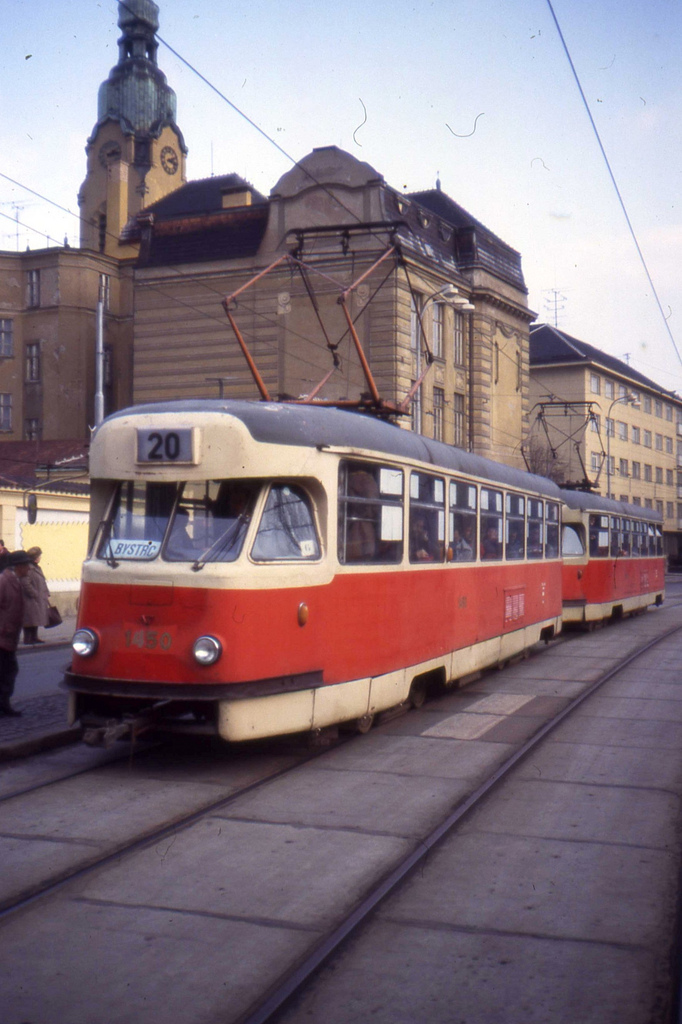 Brno, Tatra T2R № 1450