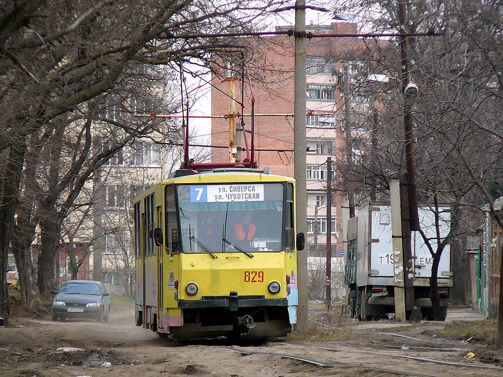 Ростов-на-Дону, Tatra T6B5SU № 829