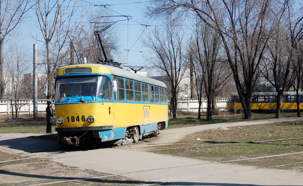 Алматы, Tatra T4D № 1046