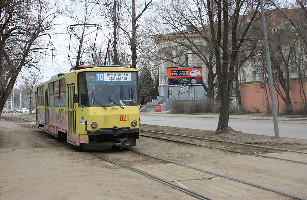 Rostov-na-Donu, Tatra T6B5SU № 829