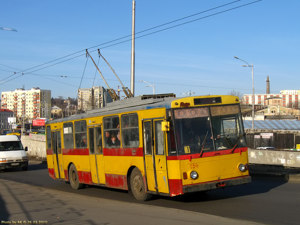 Кіеў, Škoda 14Tr02 № 154