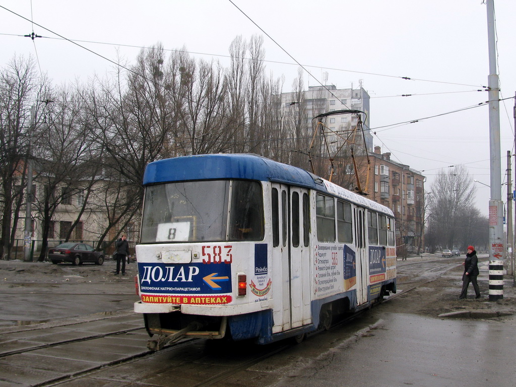 Харьков, Tatra T3SU № 583