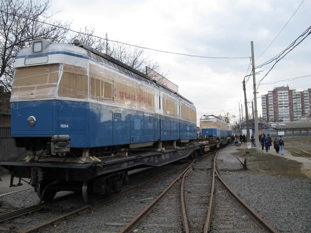 Vinnyica, SWS/SIG/BBC Be 4/6 "Mirage" — 314; Vinnyica — First part of Swiss Tramcars' Delivery