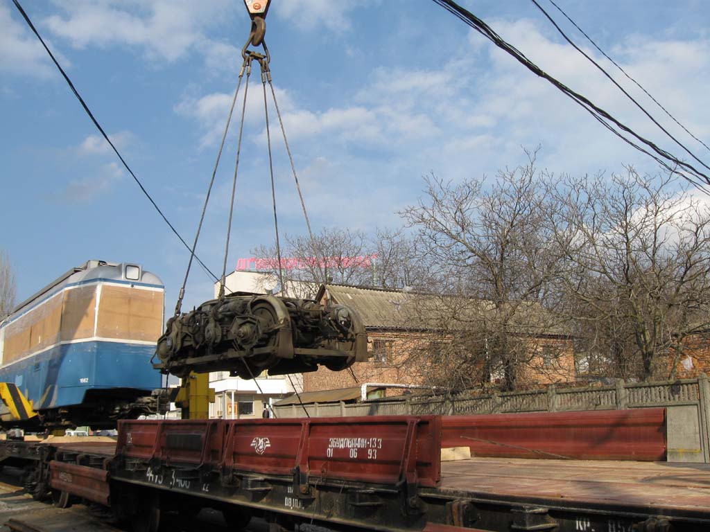 Winnyzja — First part of Swiss Tramcars' Delivery