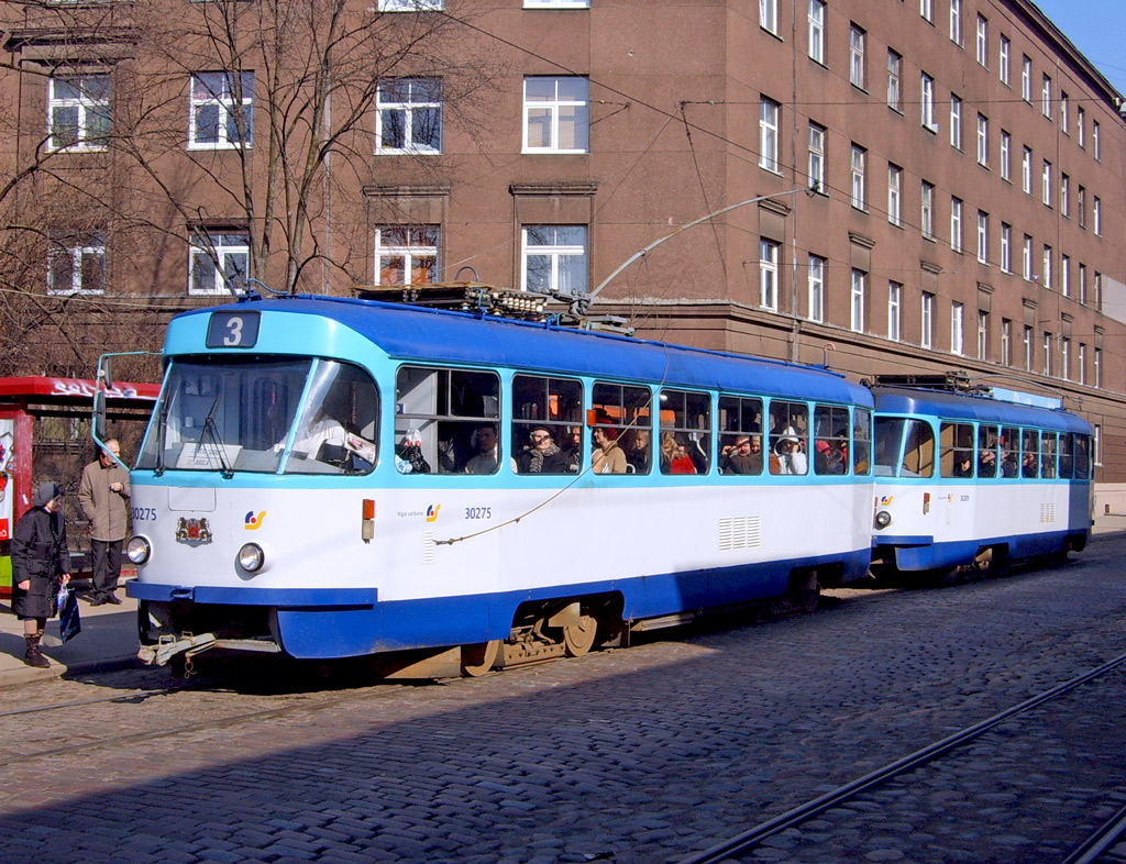 Riga, Tatra T3A # 30275