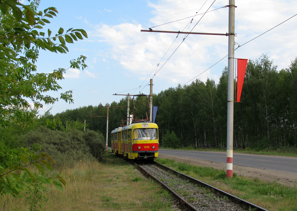 Oulianovsk, Tatra T3SU N°. 1224