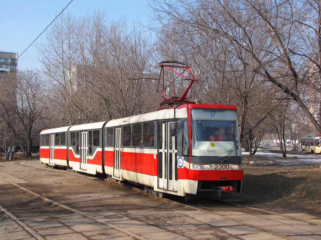 Москва, Tatra KT3R № 2300