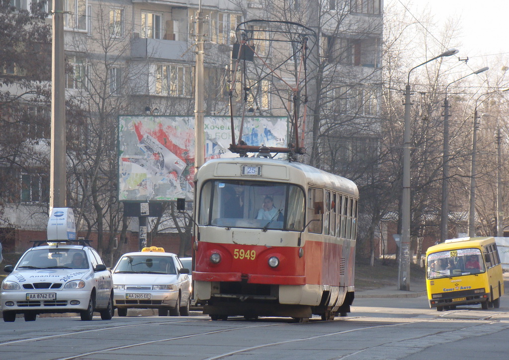 Kiev, Tatra T3SU N°. 5949