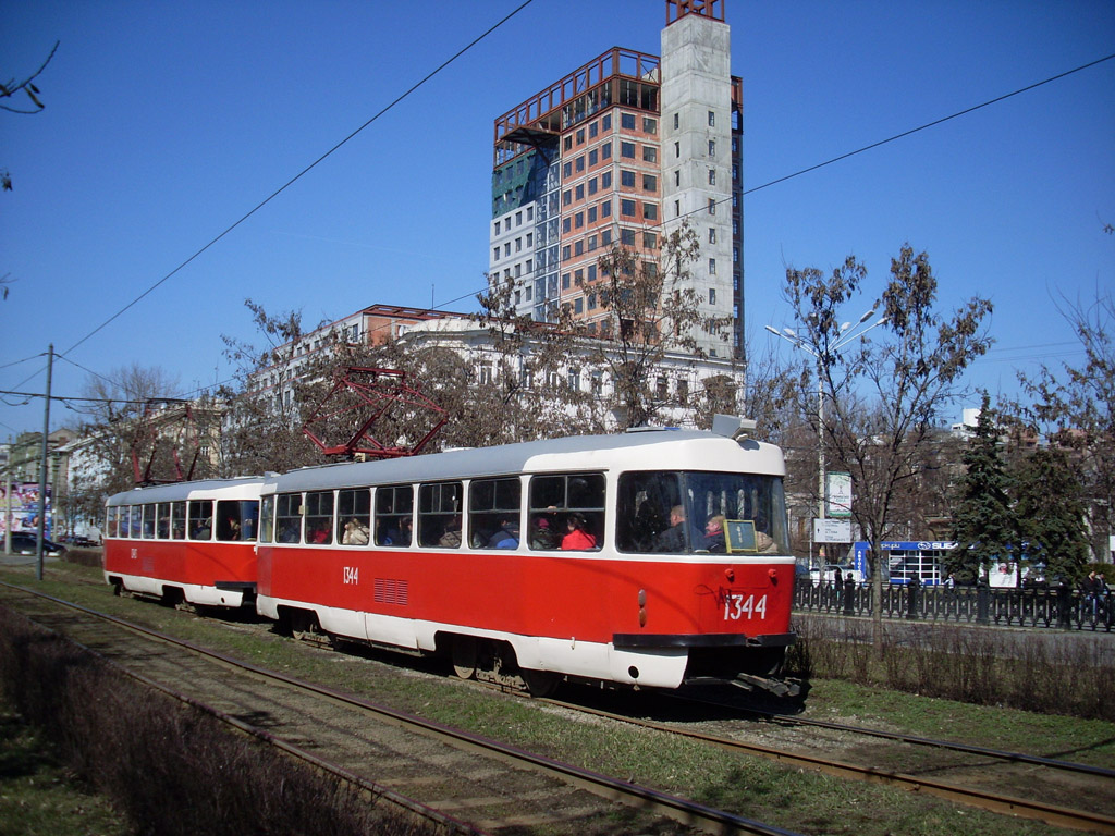 Днепр, Tatra T3SU № 1344