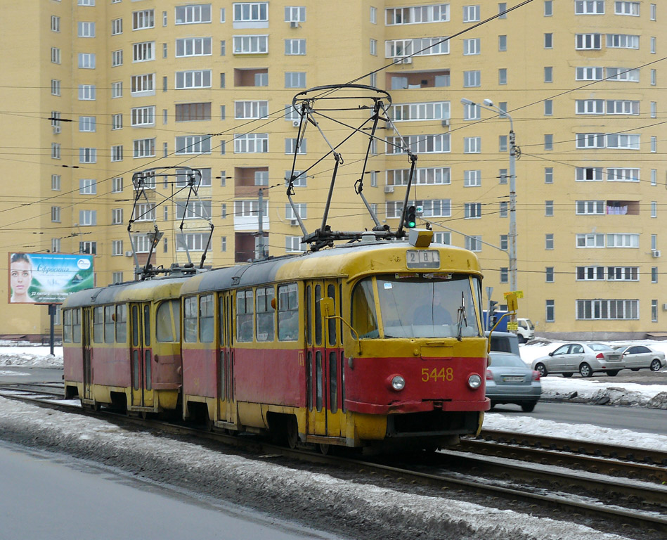Kiova, Tatra T3SU # 5448