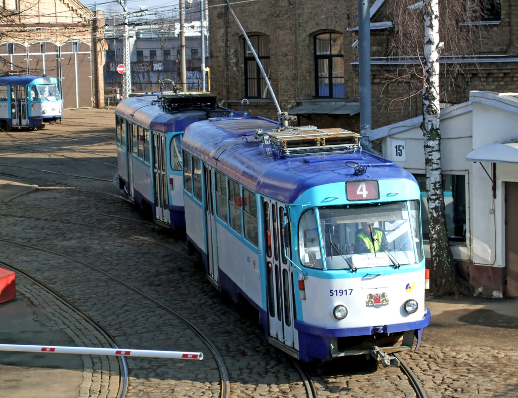 Рига, Tatra T3A № 51917