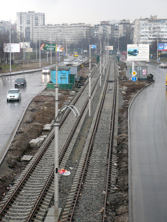 Kyjiw — Tramway lines: Rapid line