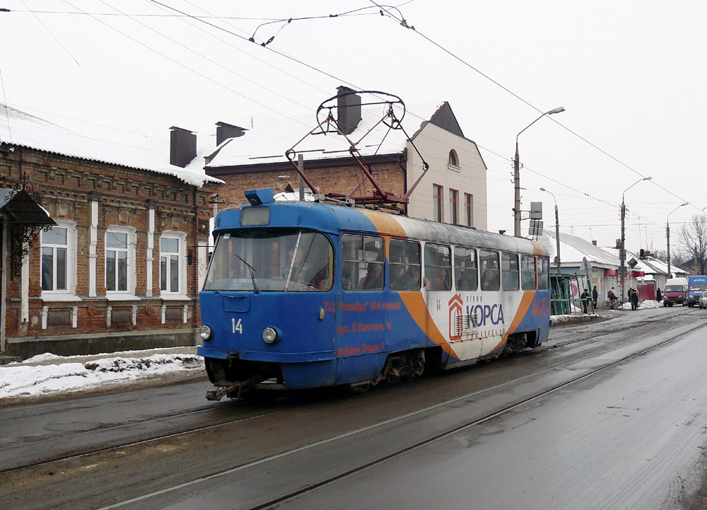 Zhytomyr, Tatra T4SU # 14