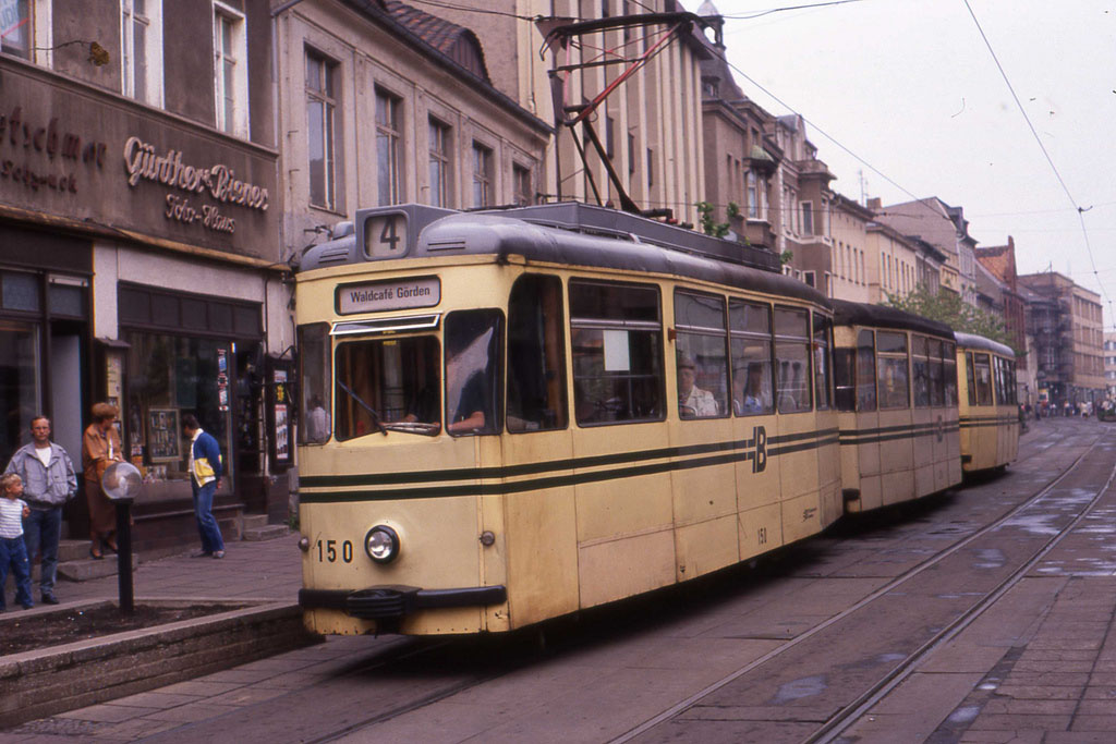 Бранденбург-на-Хафеле, Gotha T2D (Tatra) № 150; Бранденбург-на-Хафеле — Старые фотографии