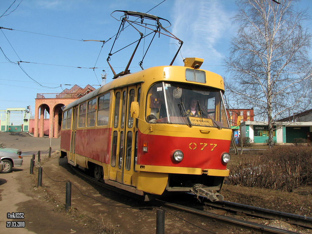 Орёл, Tatra T3SU № 077