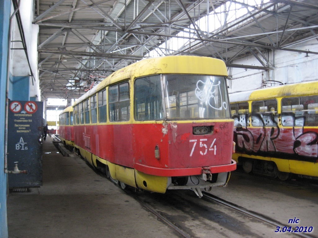 Запорожье, Tatra T3SU № 754