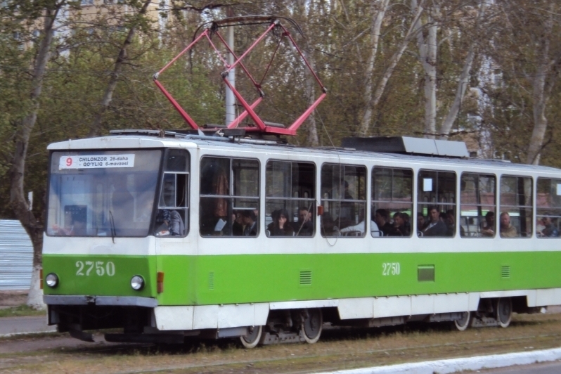 Ташкент, Tatra T6B5SU № 2750