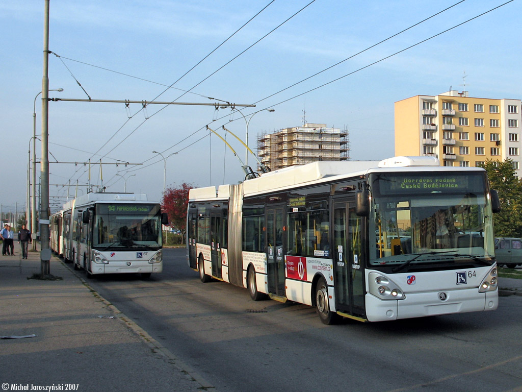 Ческе-Будеёвице, Škoda 25Tr Irisbus Citelis № 64