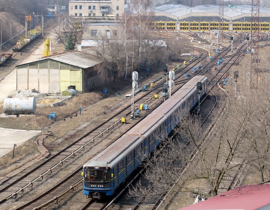 Kharkiv, 81-718 č. 007; Kharkiv — Metro — Vehicles — Type 81-718/719