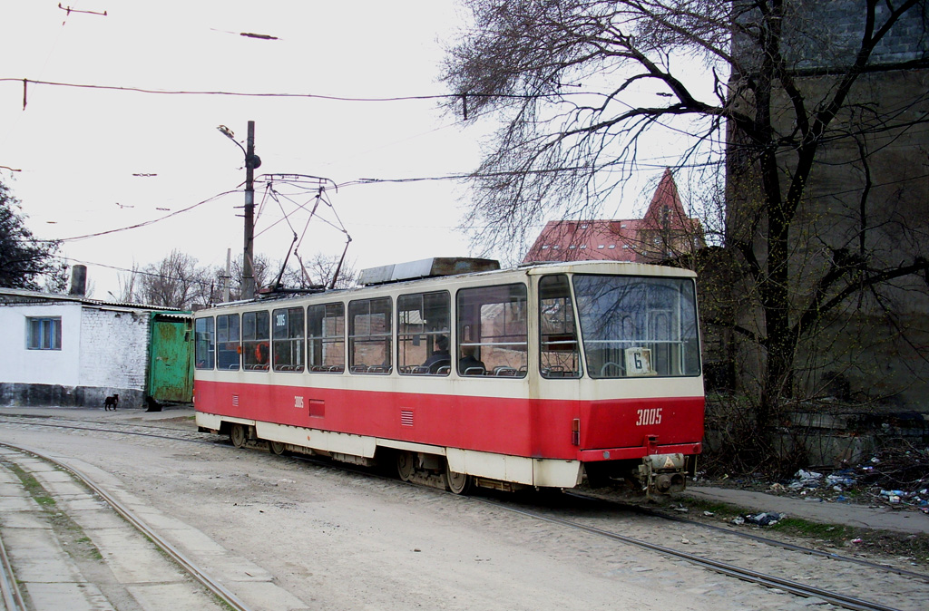 Donetsk, Tatra-Yug T6B5 № 3005