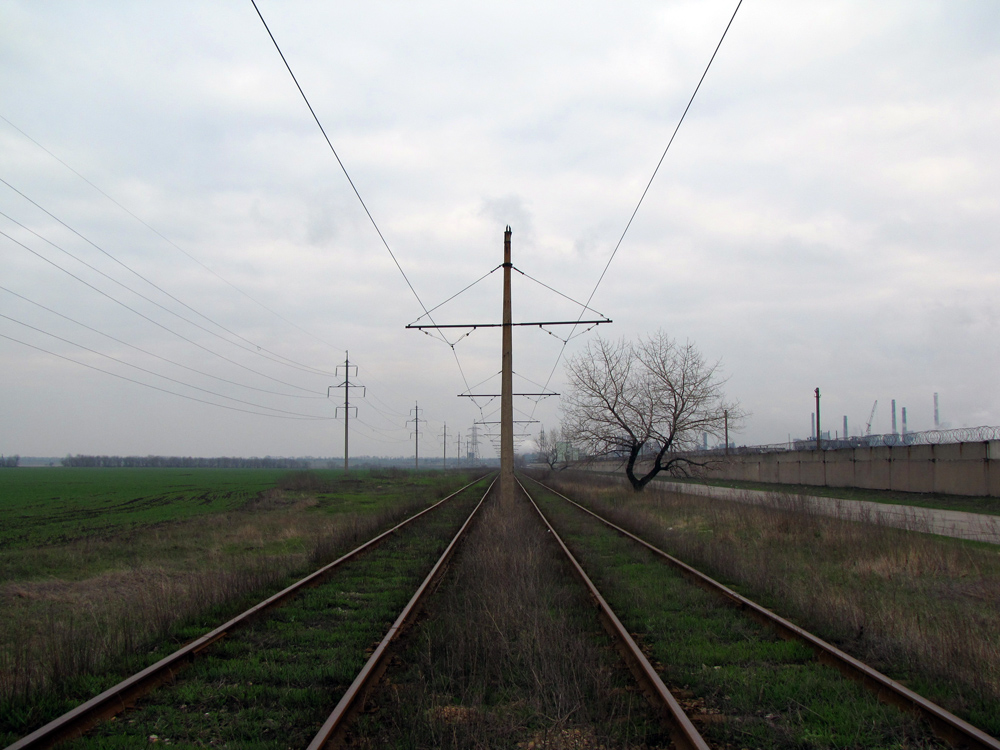Авдеевка — Трамвайные линии и инфраструктура