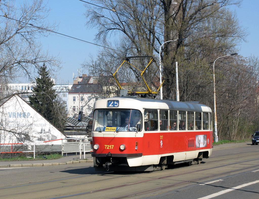 Prága, Tatra T3SUCS — 7217