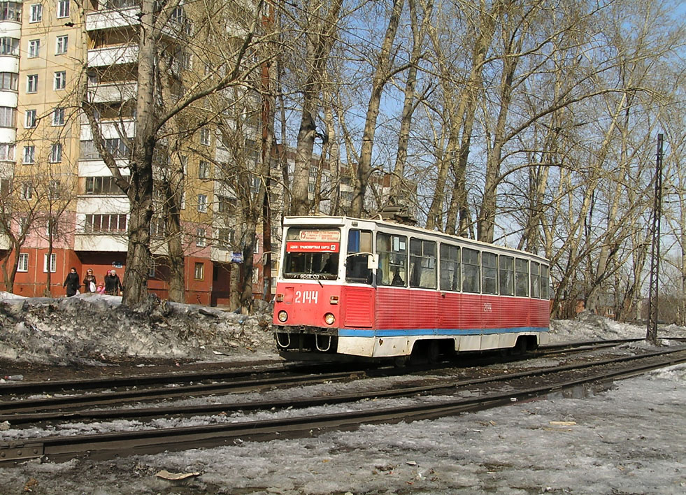 Novosibirsk, 71-605 (KTM-5M3) № 2144