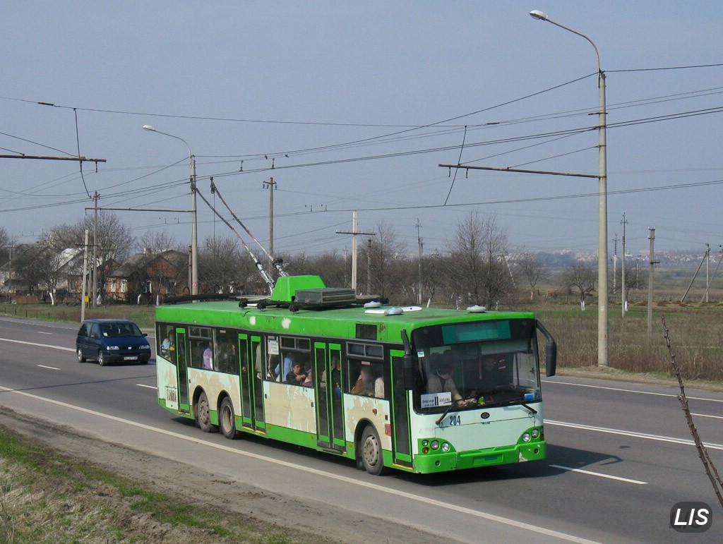 Loutsk, Bogdan E231 N°. 204; Loutsk — Memorial Sunday, routes to Harazdzha