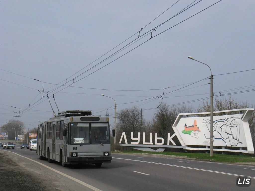 Луцк, ЮМЗ Т1 № 191; Луцк — Проводное воскресение, маршруты на с. Гаразджа