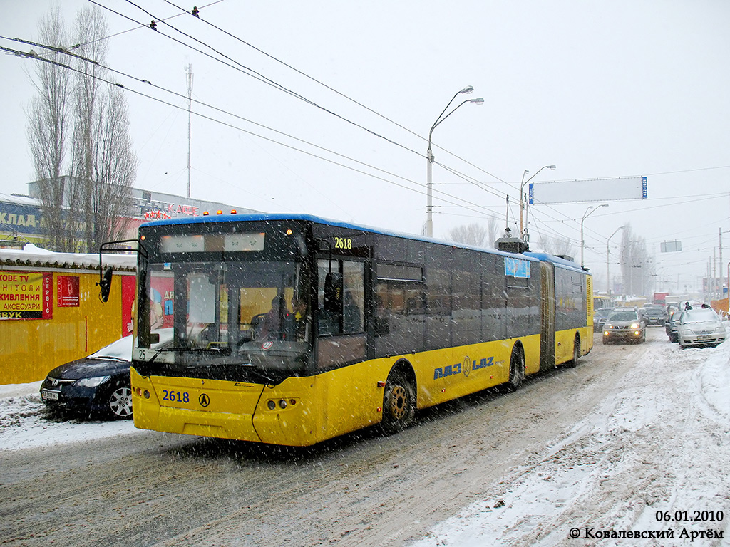 Киев, ЛАЗ E301D1 № 2618