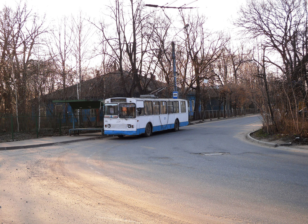 Tver, ZiU-682V-012 [V0A] № 115; Tver — Trolleybus lines: Central district