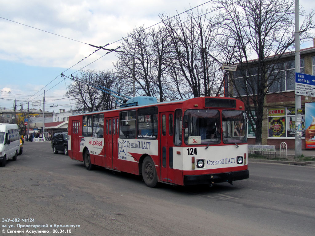 Кременчуг, ЗиУ-682В [В00] № 124