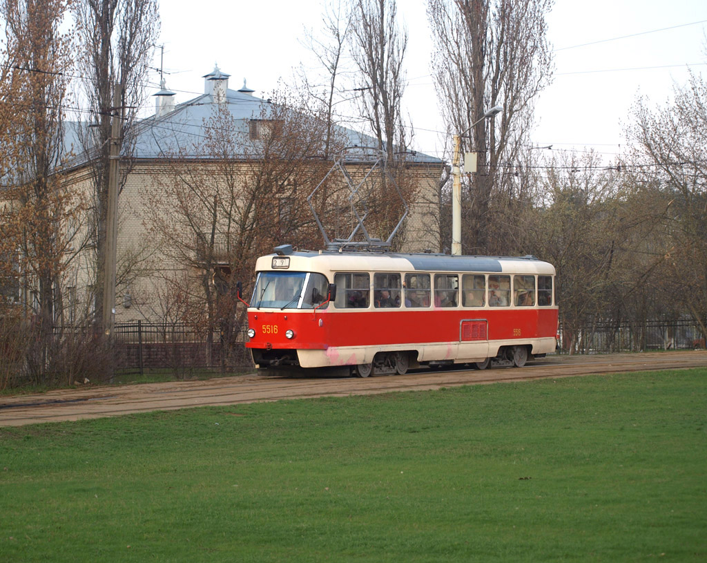 Киев, Tatra T3SU № 5516