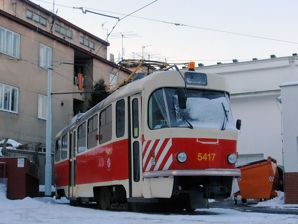 Prague, Tatra T3M № 5417; Prague — Tram depots