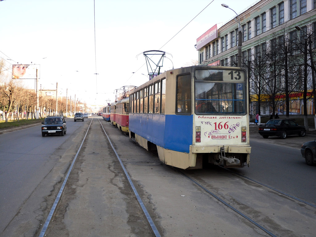 Tver, 71-608K № 166; Tver — Streetcar lines: Moskovsky District